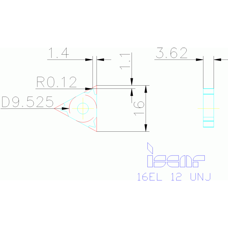 16EL 12 UNJ IC908