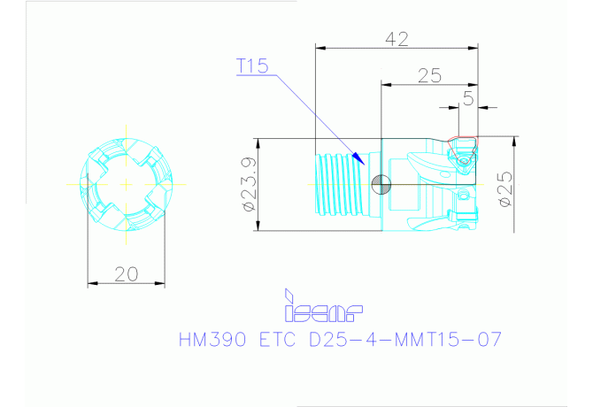 HM390 ETC D25-4-MMT15-07