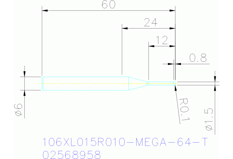 106XL015R010-MEGA-64-T