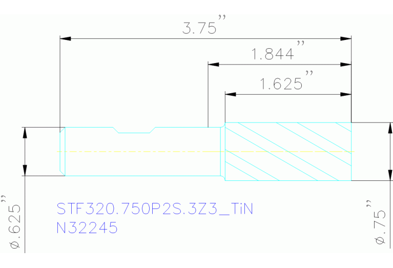 STF320.750P2S.3Z3 TIN