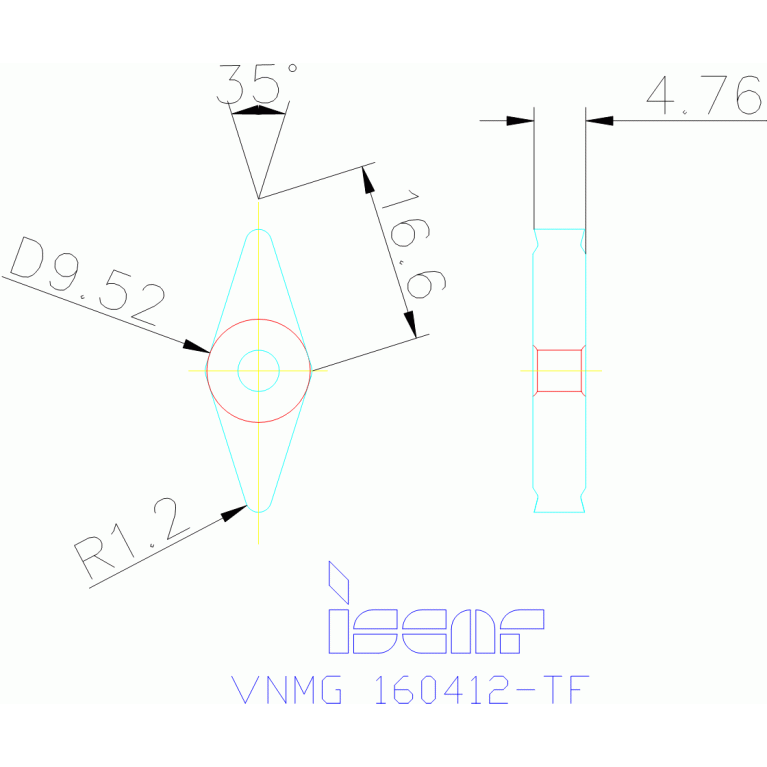 VNMG 160412-TF IC907