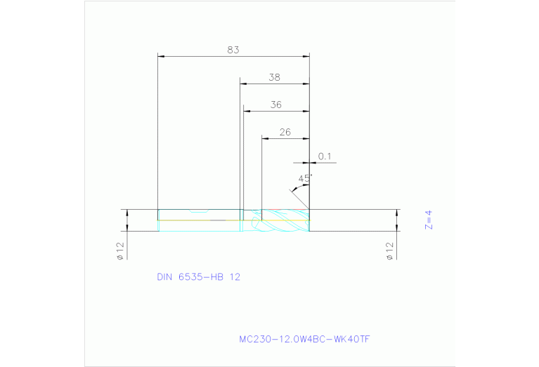 MC230-12.0W4BC-WK40TF