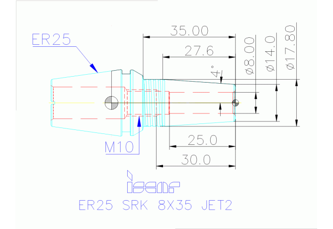 ER25 SRK 8X35 JET2