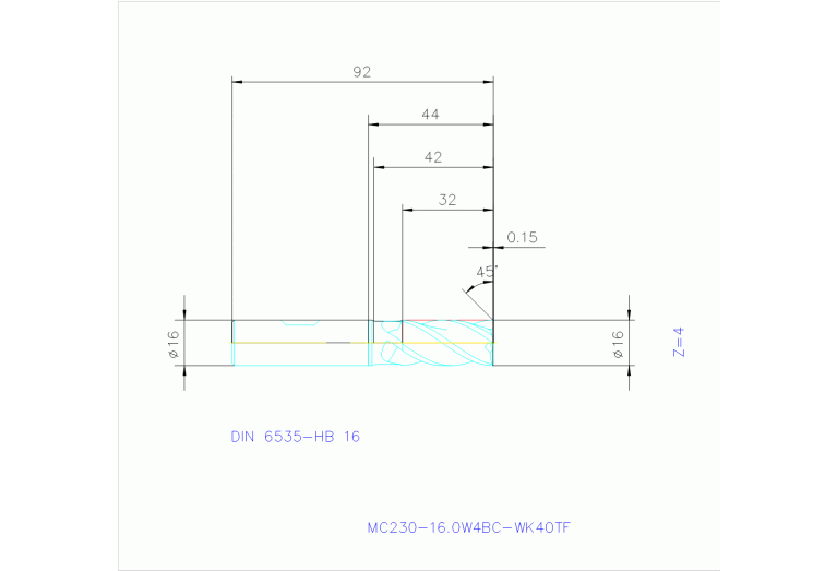 MC230-16.0W4BC-WK40TF