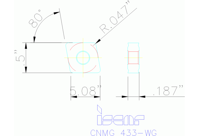 CNMG 120412-WG IC8150