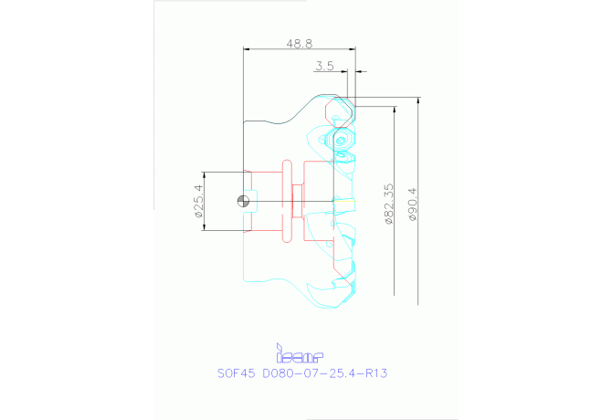 SOF45 D080-07-25.4-R13