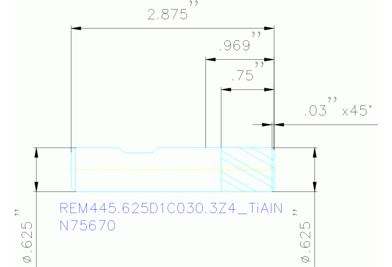 REM445.625D1C030.3Z4 TIALN