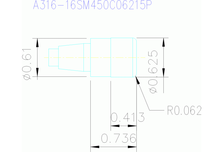 A316-16SM450C06215P 1730