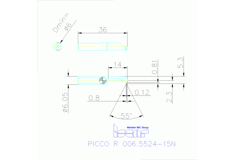 PICCO R 006.5524-15N IC908