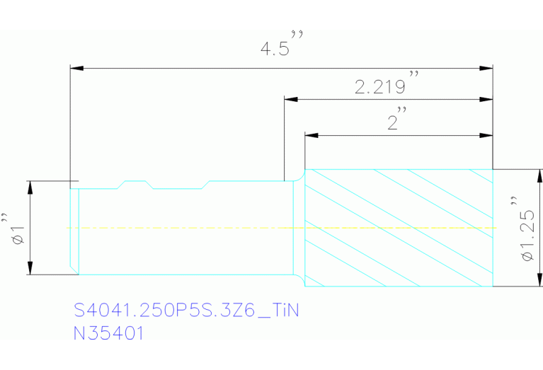 S4041.250P5S.3Z6 TIN