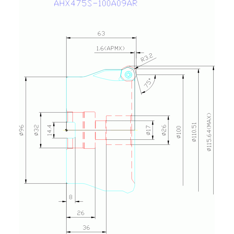 AHX475S-100A09AR