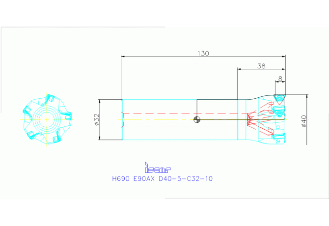 H690 E90AX D40-5-C32-10