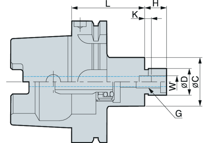 HSK50A-FMC16-40