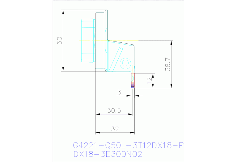 G4221-Q50L-3T12DX18-P