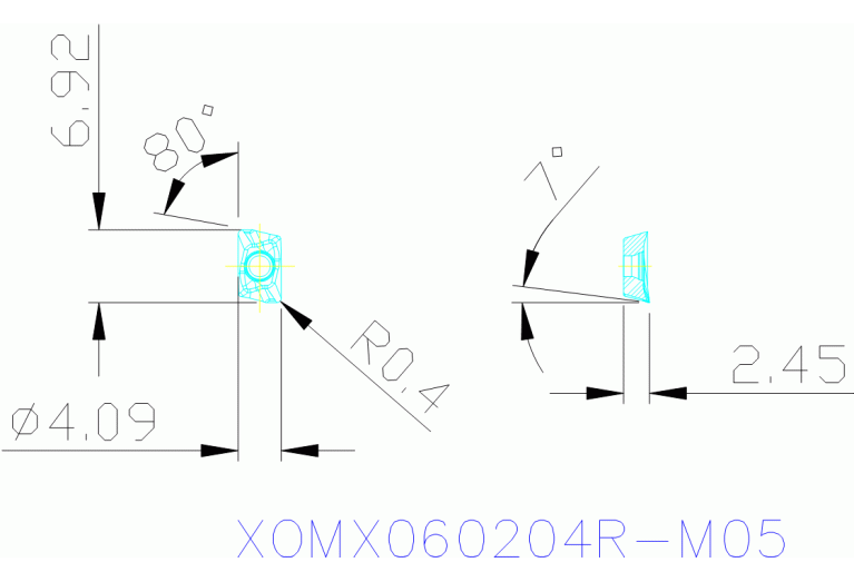 XOMX060204R-M05 F40M