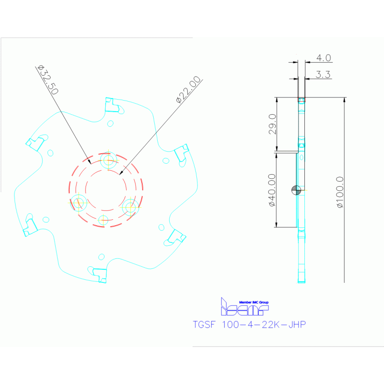 TGSF 100-4-22K-JHP