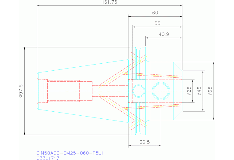 DIN50ADB-EM25-060-F5L1