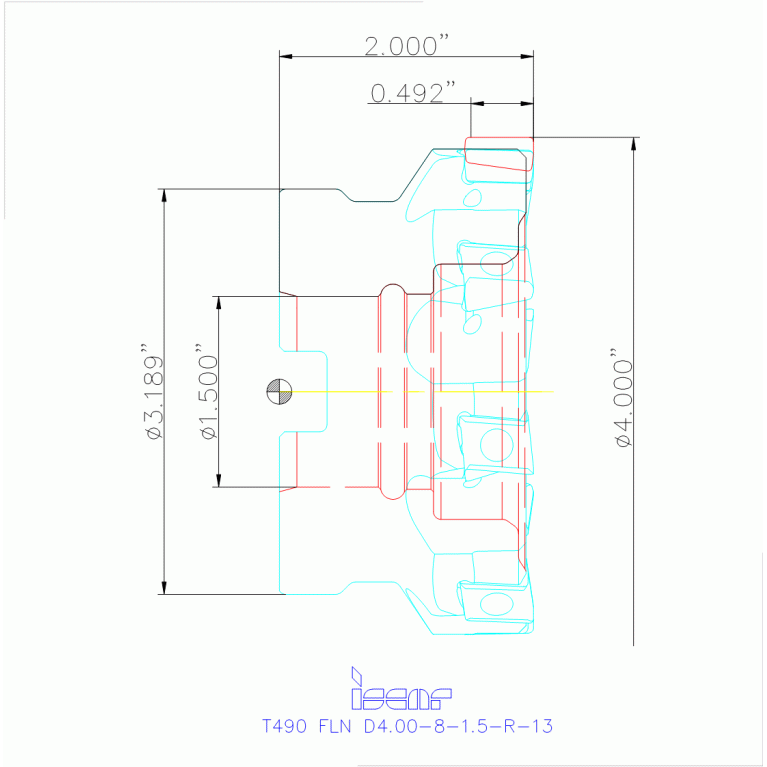 T490 FLN D4.00-8-1.5-R-13