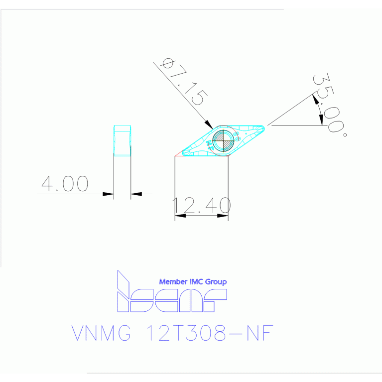 VNMG 12T308-NF IC428