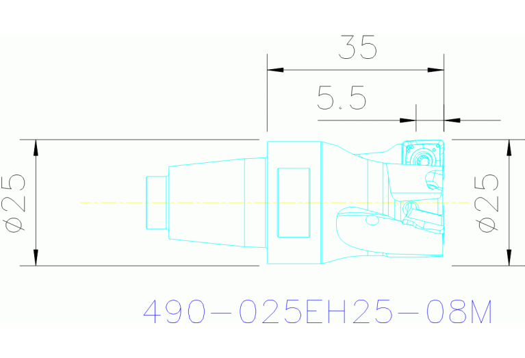 490-025EH25-08M