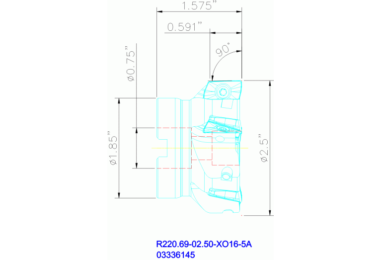 R220.69-02.50-XO16-5A
