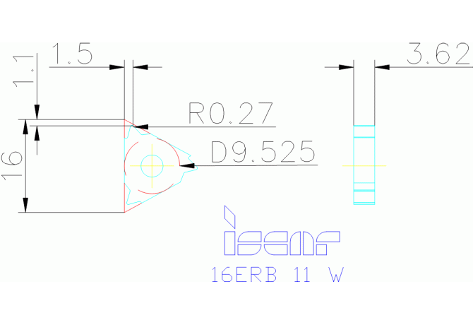 16ERB 11 W IC908