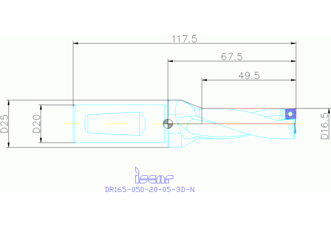 DR165-050-20-05-3D-N