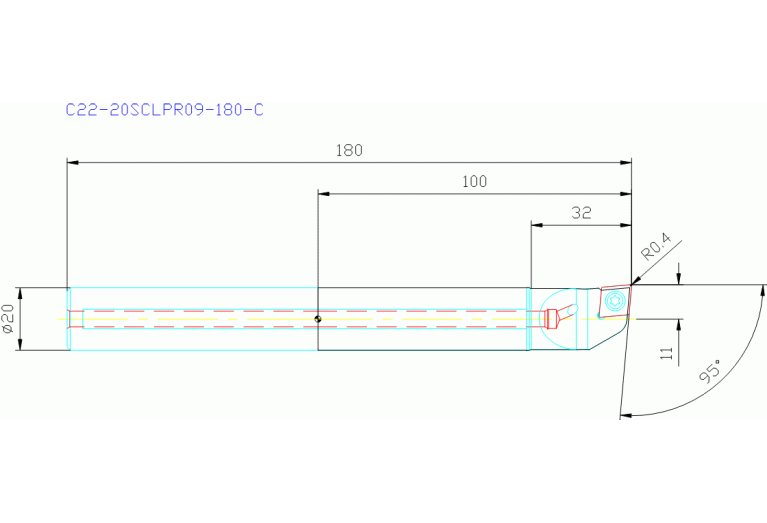 C22-20SCLPR09-180-C