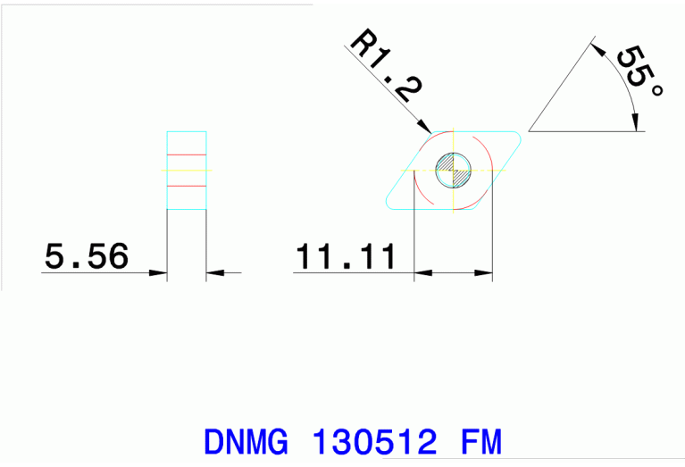 DNMG 130512 FM TT8135