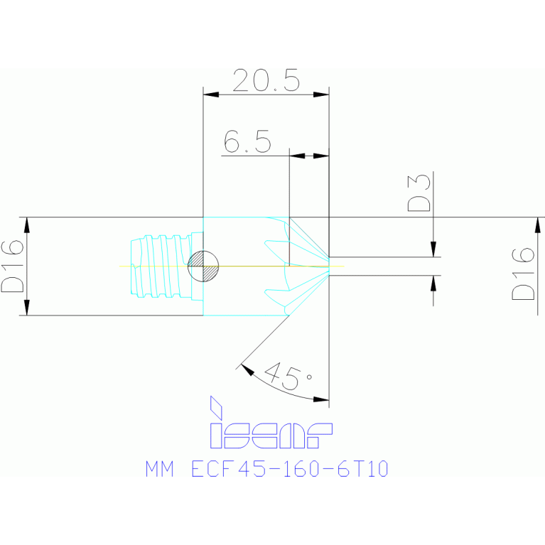 MM ECF45-160-6T10 IC908