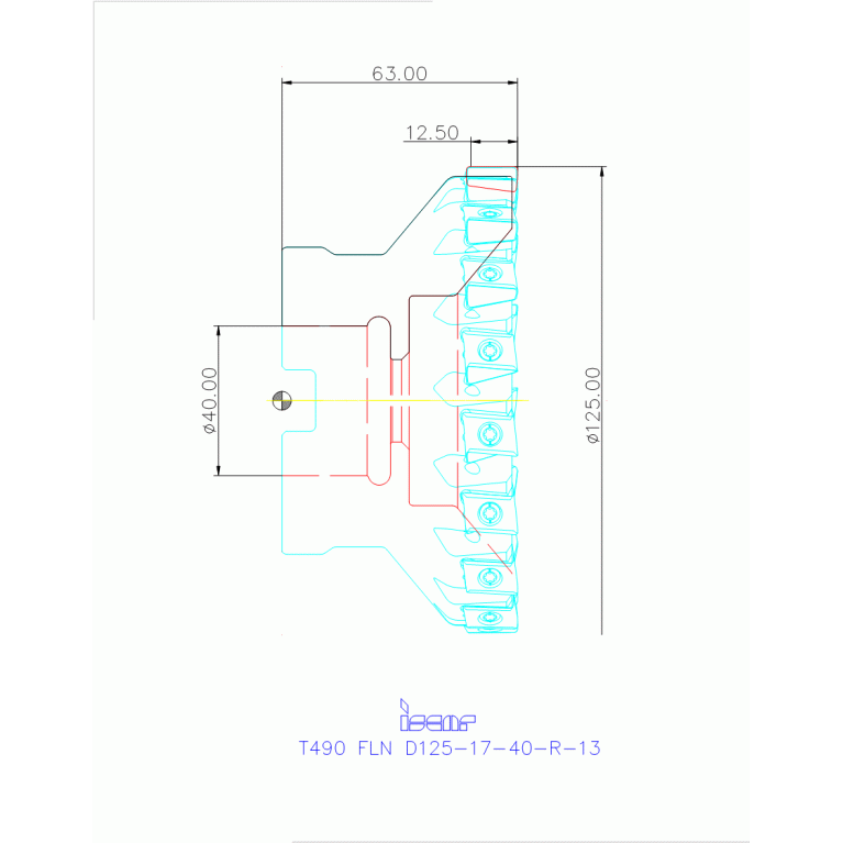 T490 FLN D125-17-40-R-13