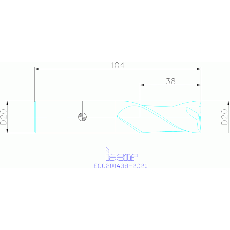 ECC200A38-2C20 IC300