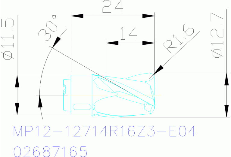MP12-12714R16Z3-E04 F40M