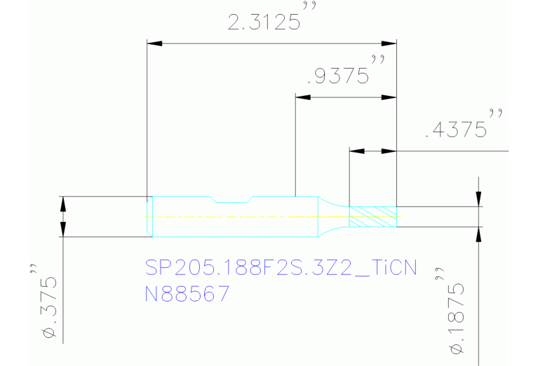 SP205.188F2S.3Z2 TICN