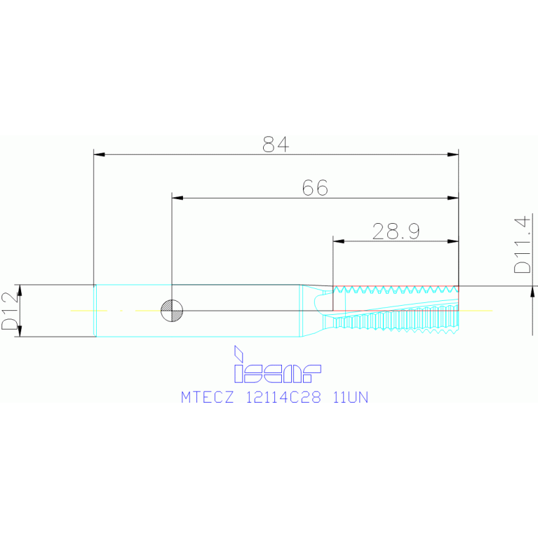 MTECZ 12114C28 11UN IC908