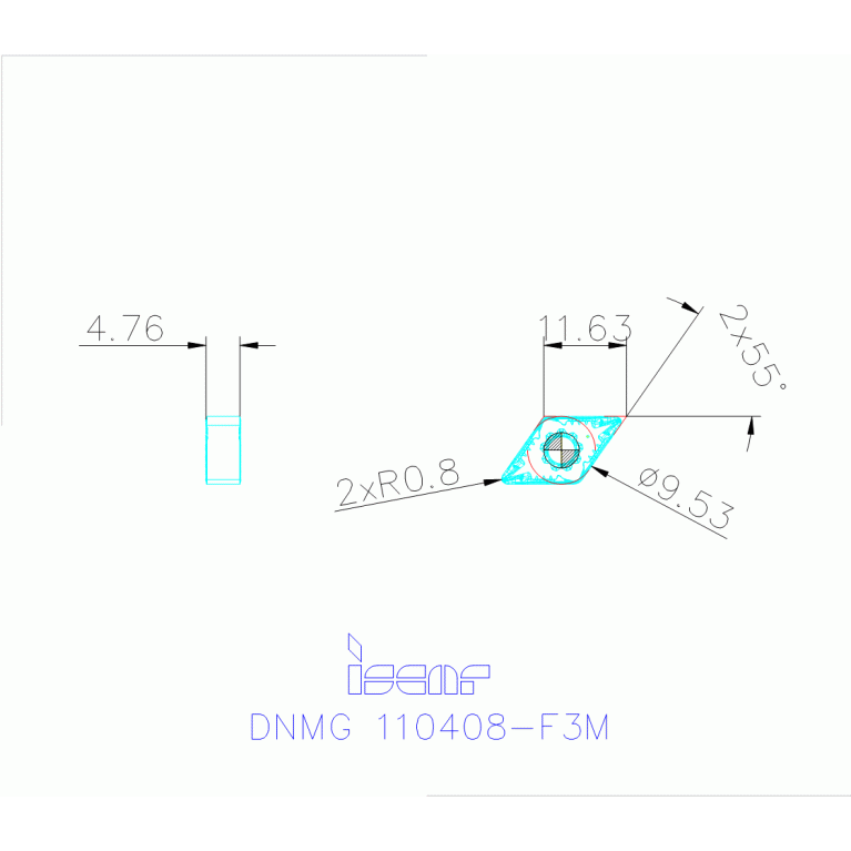DNMG 110408-F3M IC830