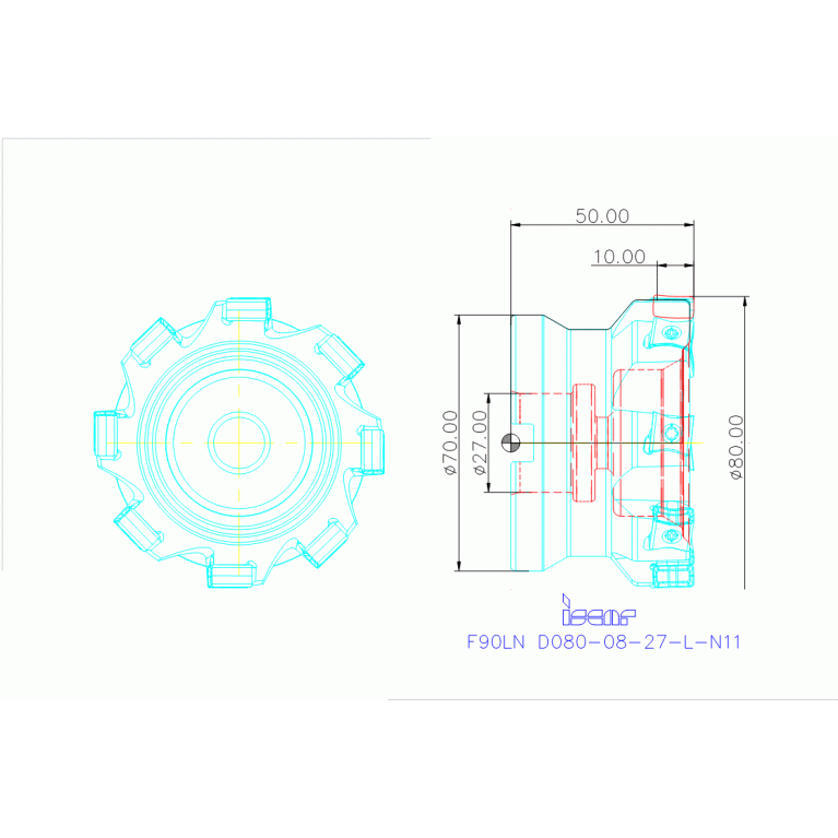 F90LN D080-08-27-L-N11