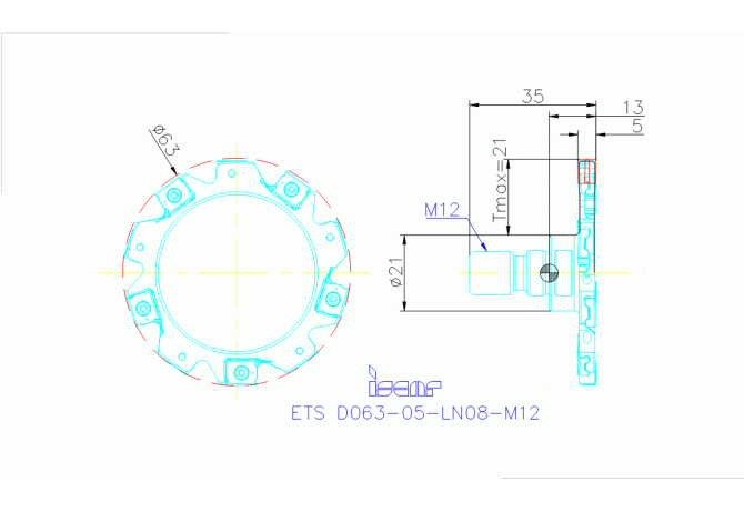ETS D063-05-LN08-M12