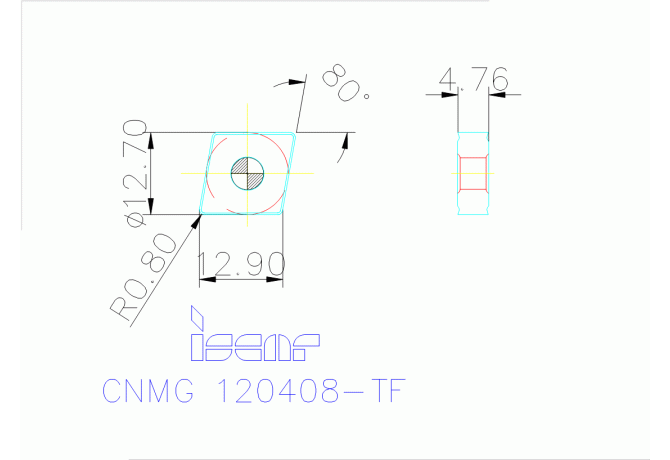 CNMG 120408-TF IC8250