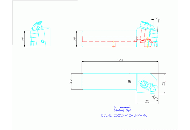 DCLNL 2525X-12-JHP-MC