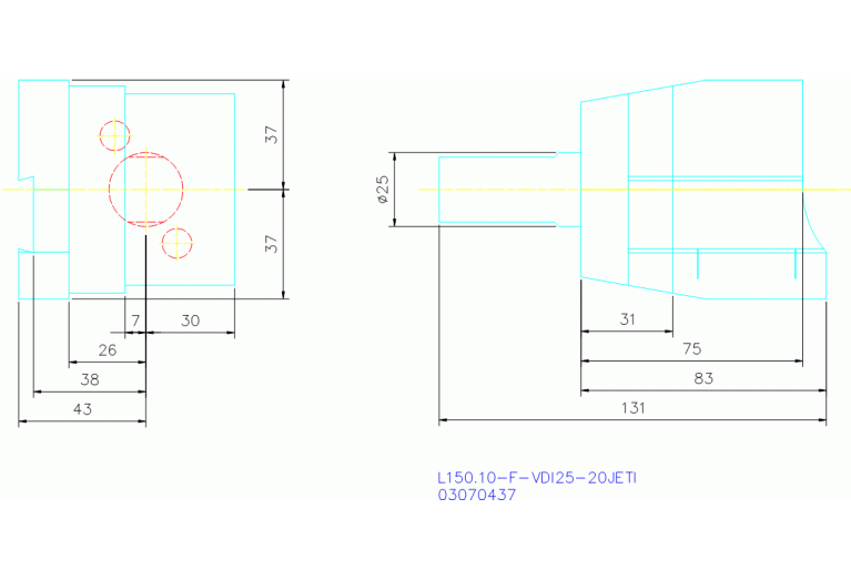 L150.10-F-VDI25-20JETI