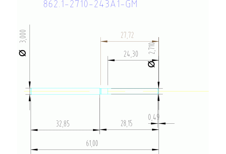 862.1-2710-243A1-GM X2BM