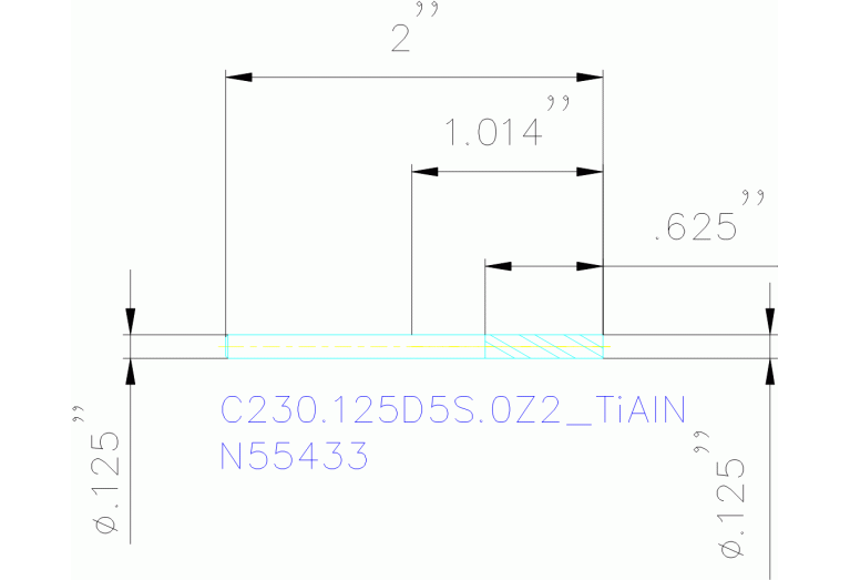C230.125D5S.0Z2 TIALN