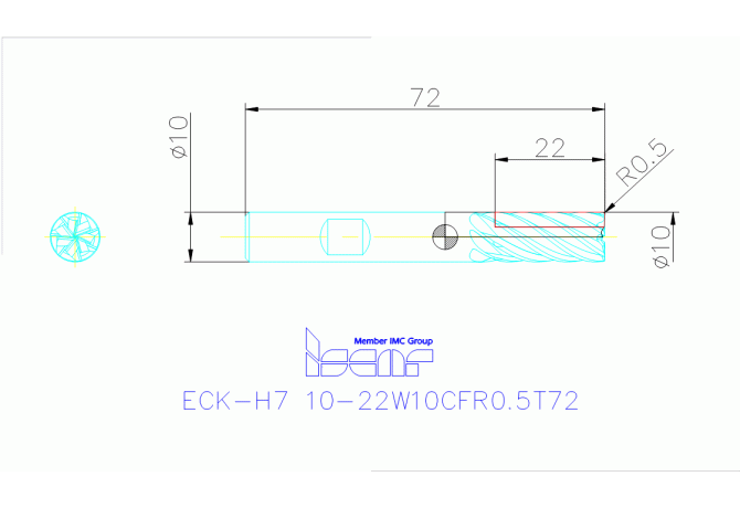 ECK-H7 10-22W10CFR0.5T72 IC900