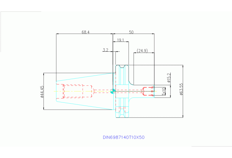 DIN6987140T10X50