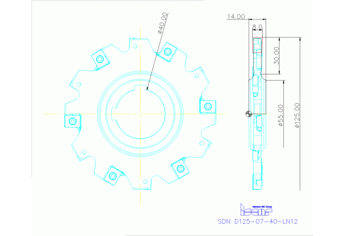 SDN D125-07-40-LN12