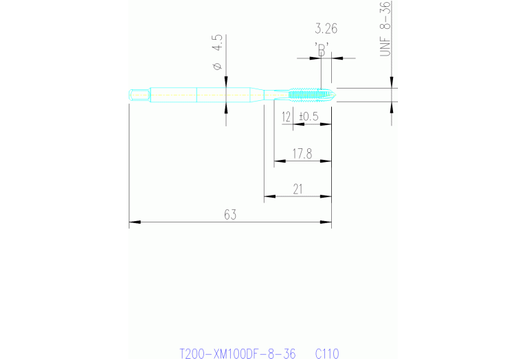 T200-XM100DF-8-36 C145