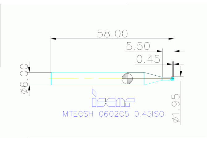 MTECSH 0602C5 0.45ISO IC903