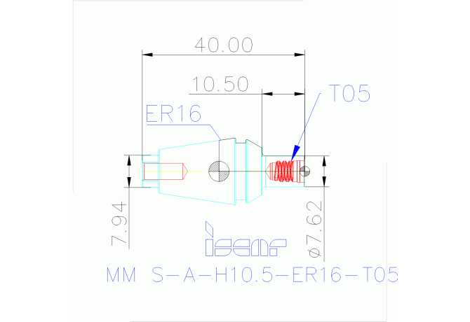 MM S-A-H10.5-ER16-T05