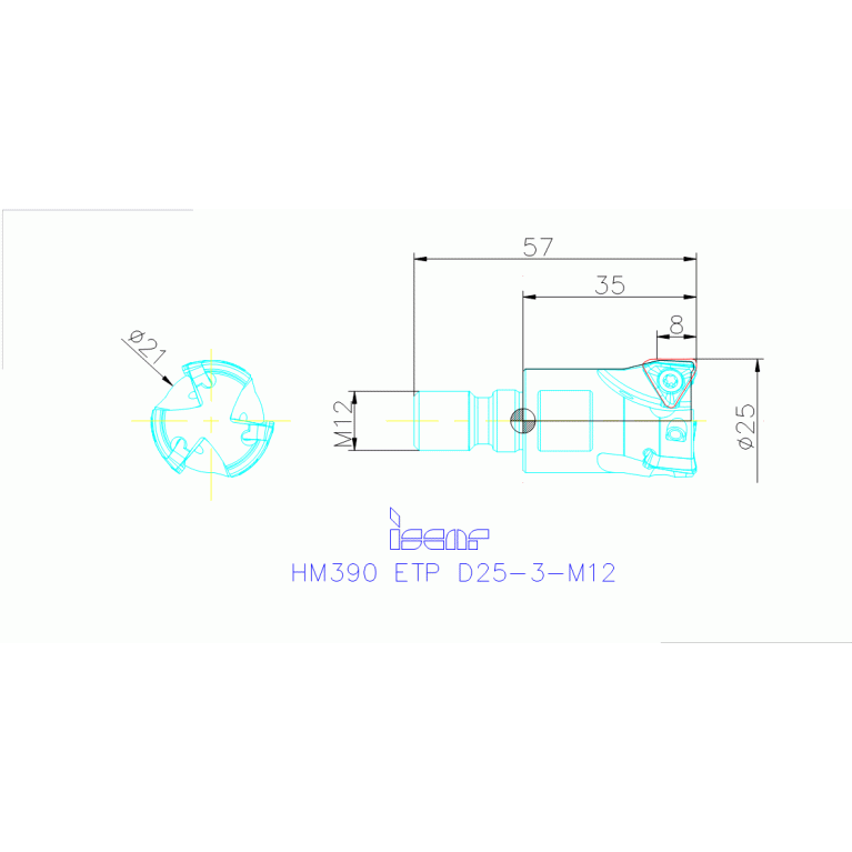 HM390 ETP D25-3-M12